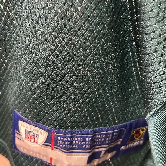 Reebok NFL Teal and Black Jersey Hank Baskett autographed jersey size large - Picture 5 of 6